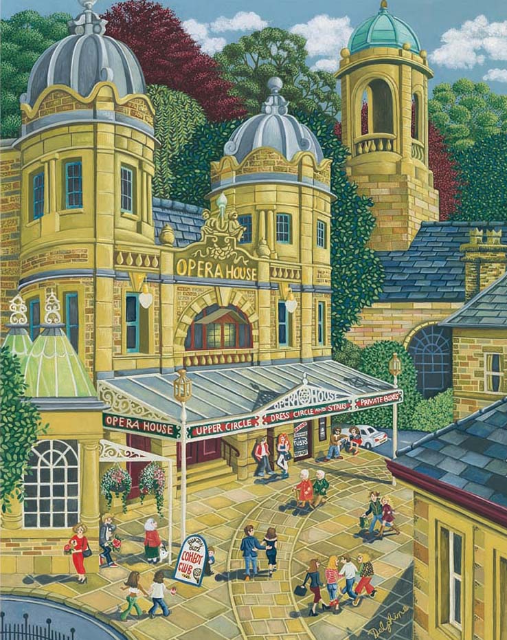 Buxton Opera House and St John's Church